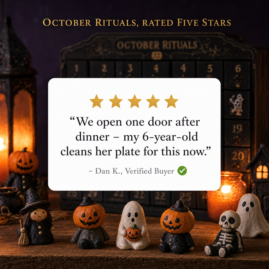 Five-star review – our nightly October ritual